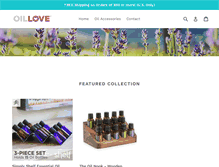 Tablet Screenshot of oillove.com